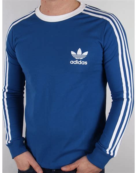 adidas originals 3 stripe long sleeve t-shirt